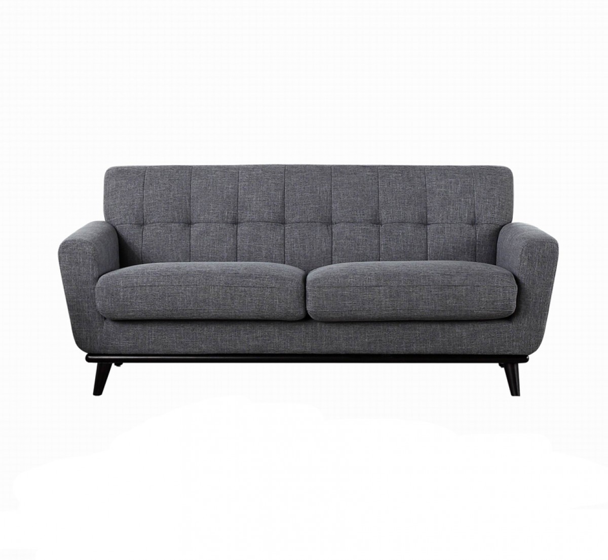 Divani Casa Corsair Modern Grey Fabric Sofa Angelee's Furniture